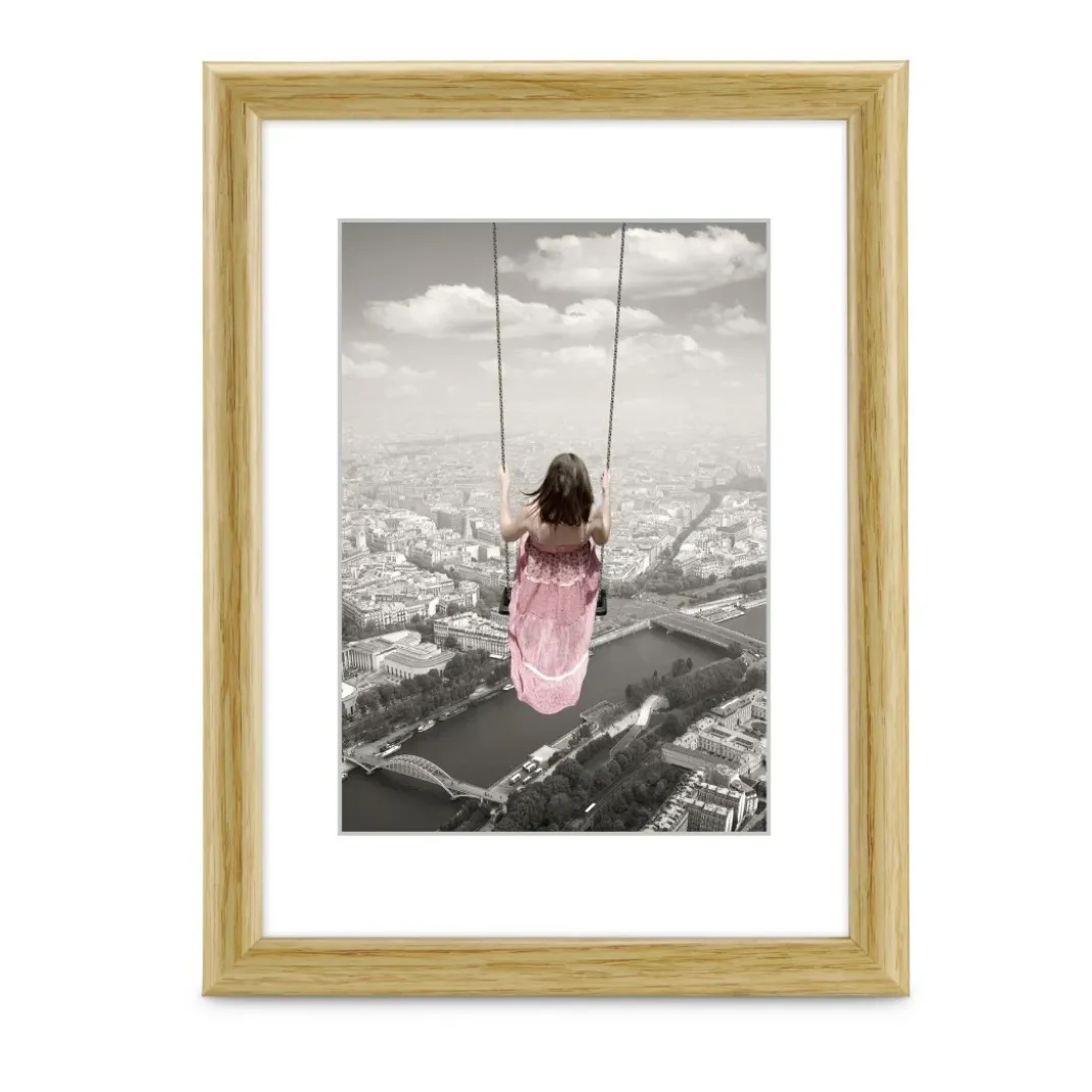 Kunststoffrahmen "Swing", Natur, 50 x 70 cm