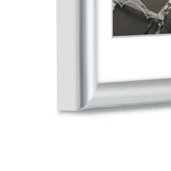 Kunststoffrahmen "Swing", Silber, 40 x 50 cm