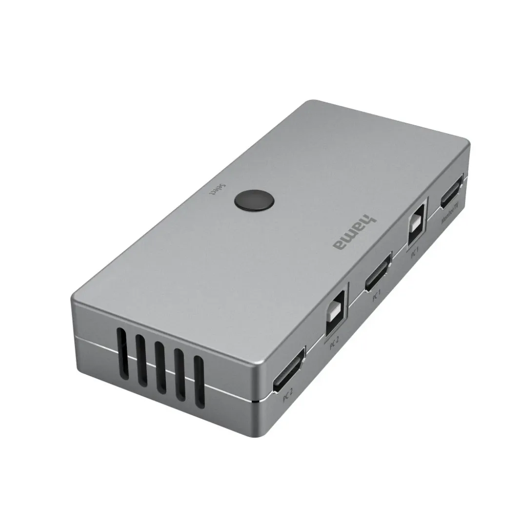 KVM-Umschalter "Connect2Switch", inkl. Kabel, 4 Ports