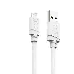 Ladekabel, USB-A - Lightning, für iPhone/iPad, MFi, 2 m, Weiß