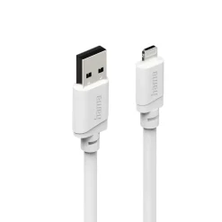 Ladekabel, USB-A - Lightning, für iPhone/iPad, MFi, 2 m, Weiß