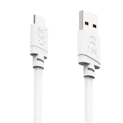Ladekabel, USB-A - USB-C, 2 m, Weiß