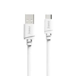 Ladekabel, USB-A - USB-C, 2 m, Weiß
