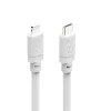 Ladekabel, USB-C - Lightning, für iPhone/iPad, MFi, 2 m, Weiß