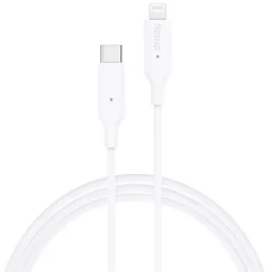 Ladekabel, USB-C - Lightning, 1 m, Weiß