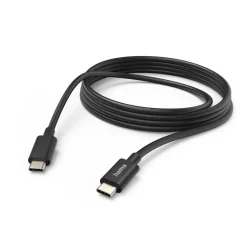 Ladekabel, USB-C - USB-C, 3 m, Schwarz