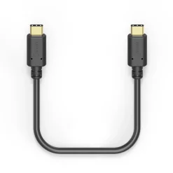 Ladekabel, USB-C - USB-C, 1,5 m, Schwarz