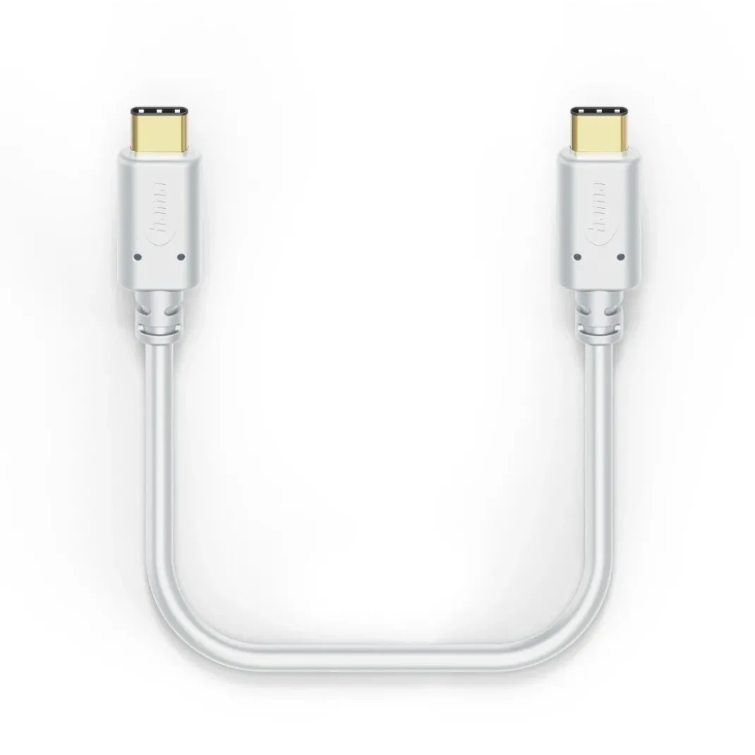 Ladekabel, USB-C - USB-C, 1,5 m, Weiß