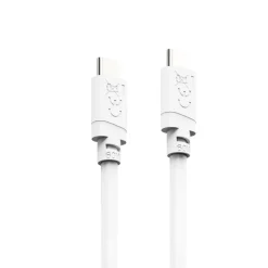 Ladekabel, USB-C - USB-C, 60 W, 2 m, Weiß