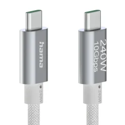 Ladekabel USB-C - USB-C, 240W, "Full-Featured", USB 3.2 Gen2,10Gbit/s, 1,5m