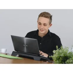 Laptop-Kühler "Black", leise, bis 40 cm (15,6"), Schwarz