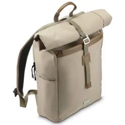 Laptop-Rucksack "Silvan", Rolltop, bis 41 cm (16.2"), 22 l, Beige
