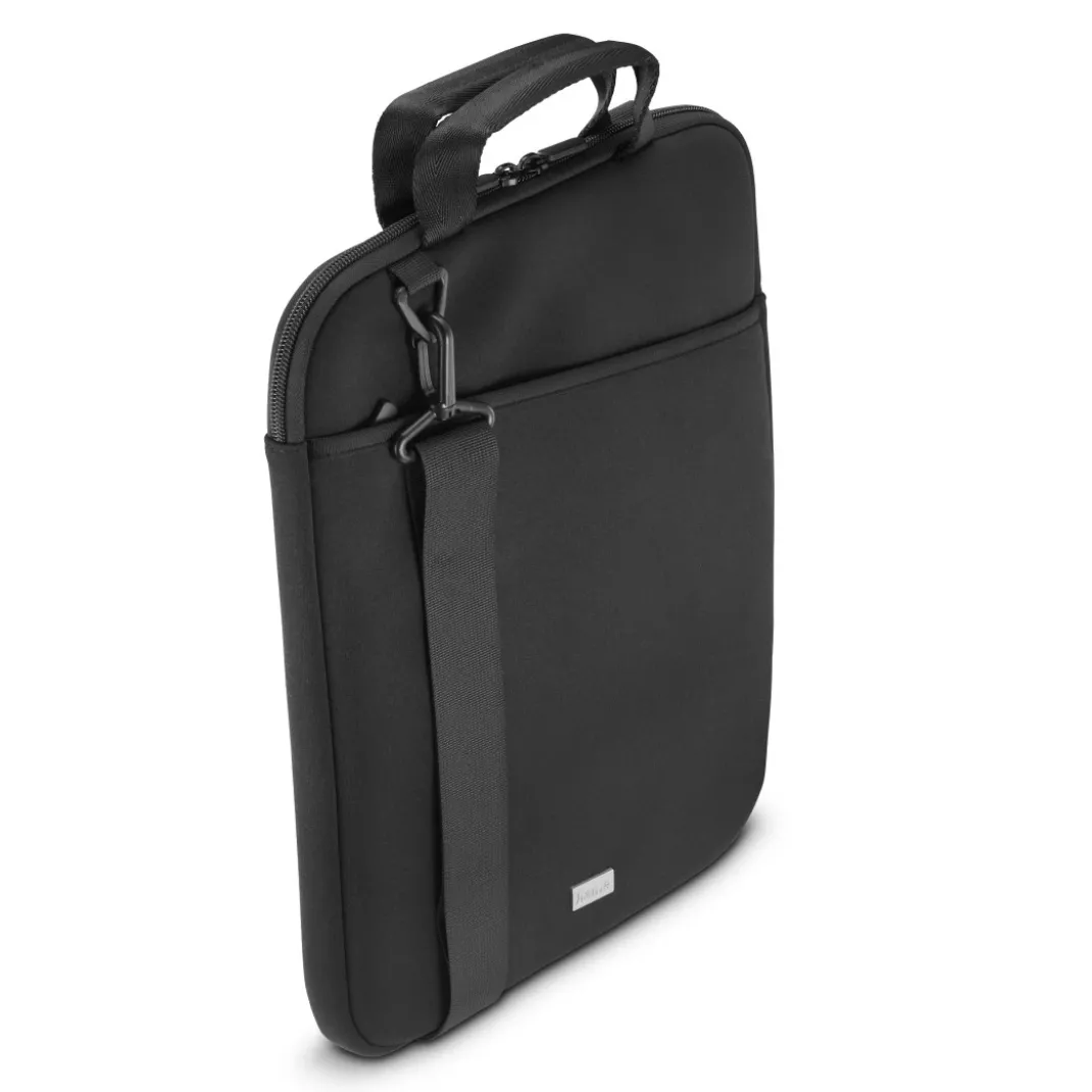 Laptop-Sleeve "Business To Go", zum Umhängen, 34 - 36 cm (13,3"-14,1"), SW
