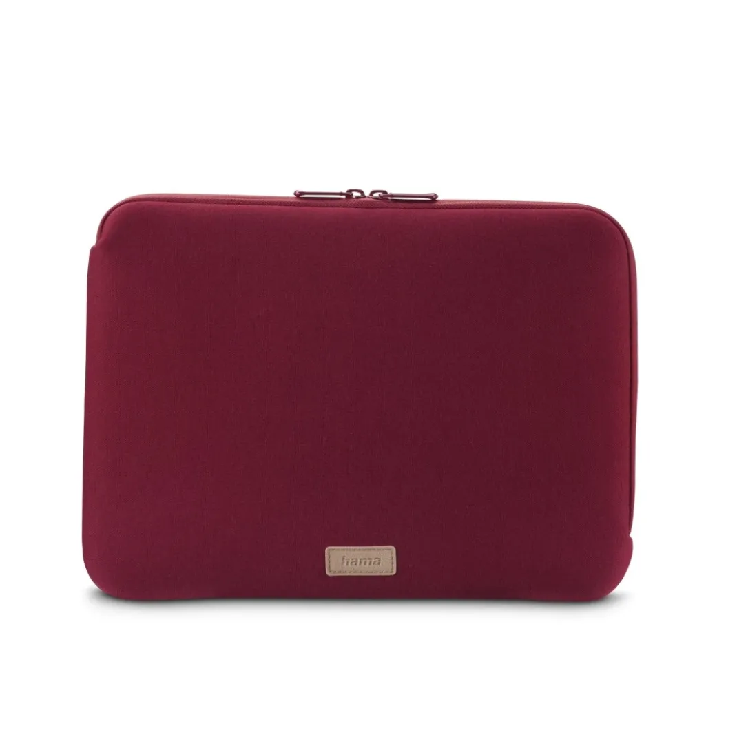 Laptop-Sleeve "Jersey", von 40 - 41 cm (15,6" - 16,2"), Bordeaux
