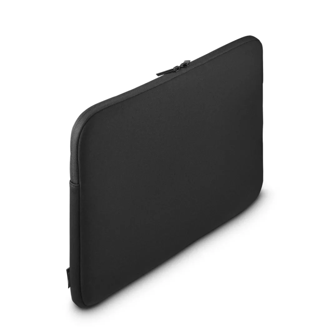 Laptop-Sleeve "Neoprene" mit Vorderfach, 36 - 40 cm (14,1"-15,6"), Schwarz