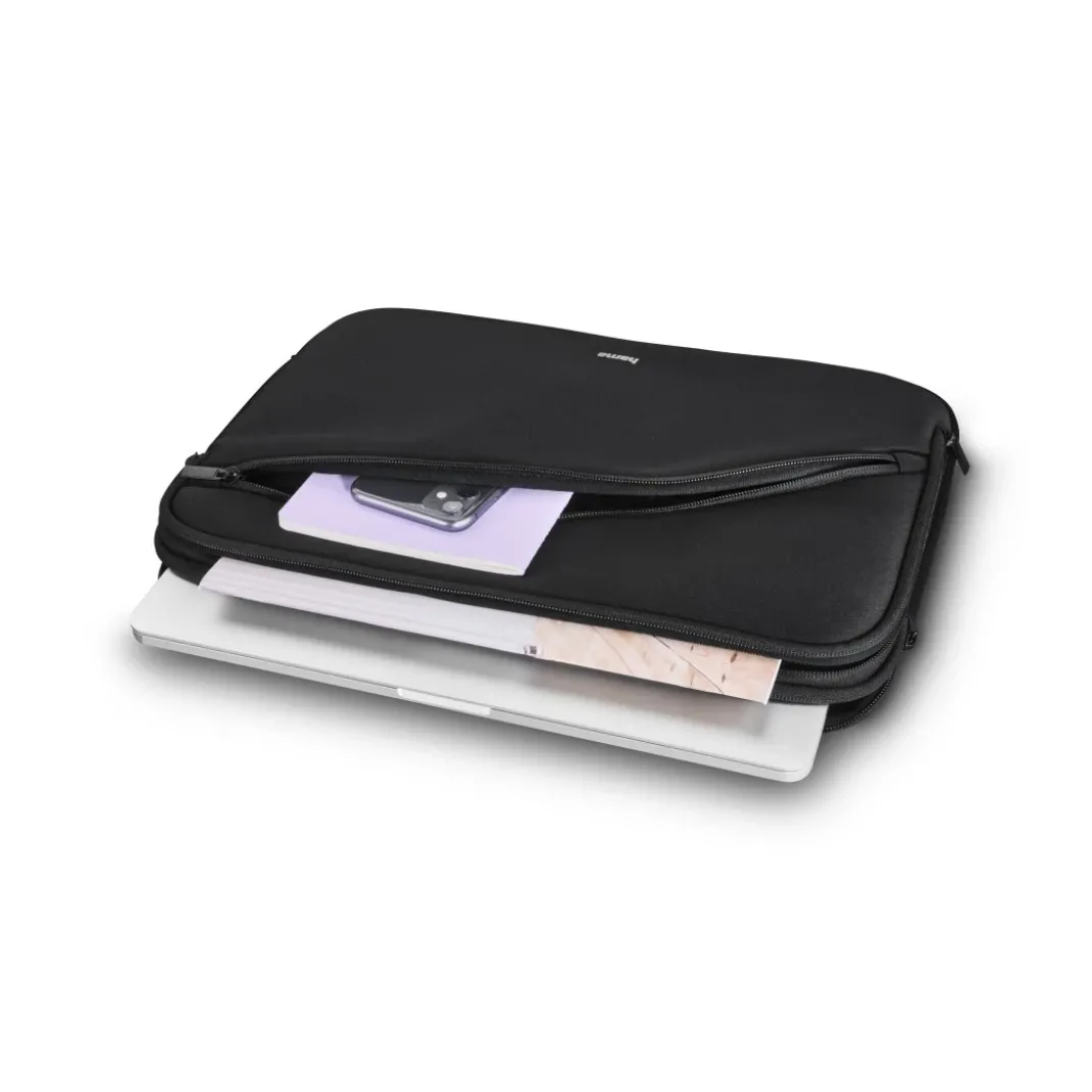 Laptop-Sleeve "Protection", bis 41 cm (16,2"), Schwarz