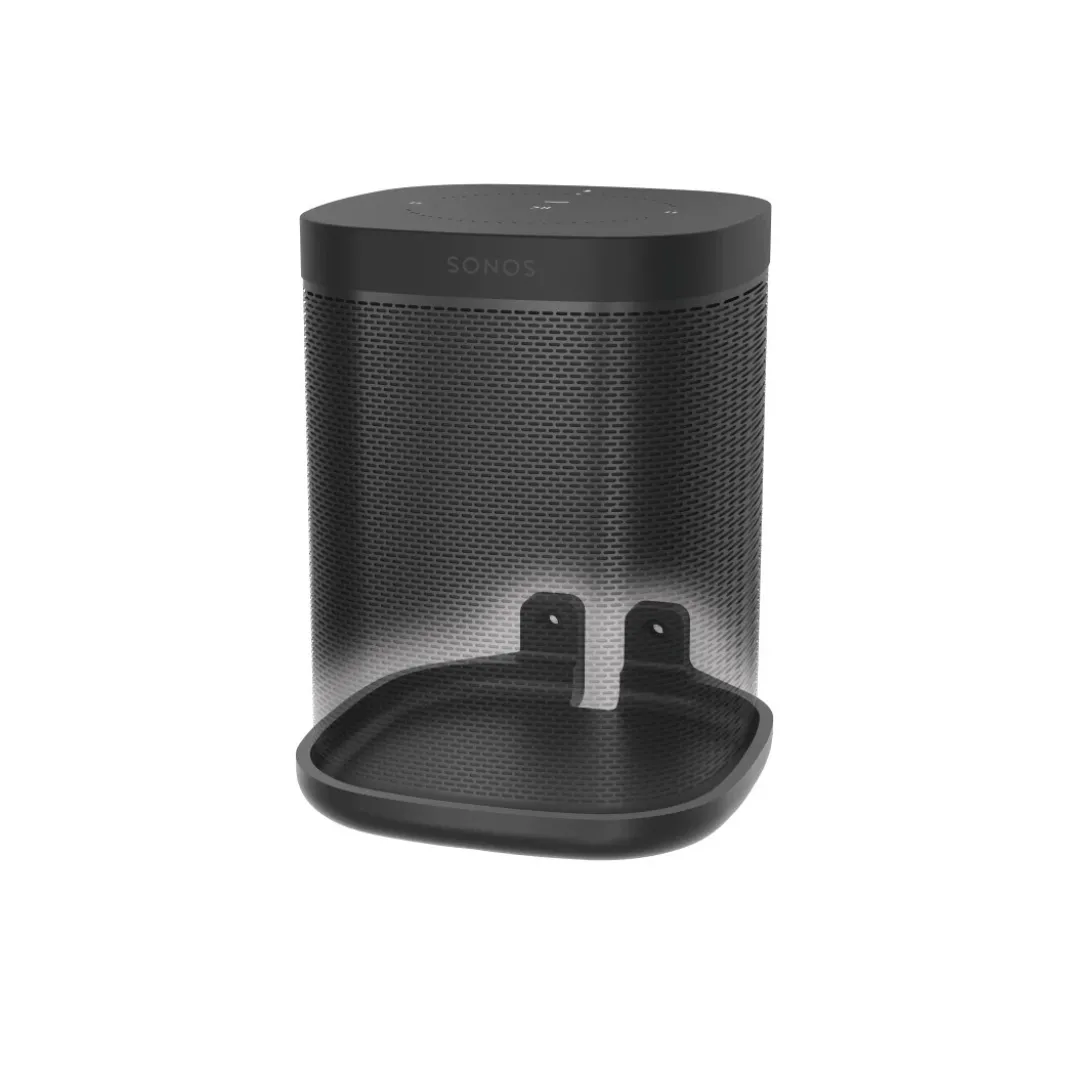 Lautsprecher-Wandhalterung für Sonos One/One SL, Schwarz