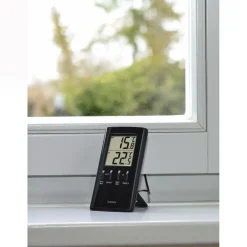 LCD-Thermometer "T-350", Schwarz