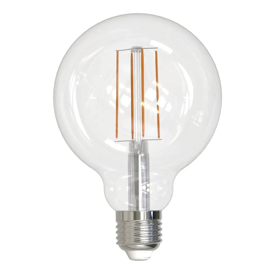 LED-Filamentlampe, E27, 1521lm ersetzt 100W, Globe G95, klar, Neutralweiß