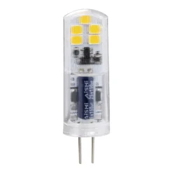 LED-Lampe, G4, 150lm ersetzt 16W, Stecksockel, klar, Warmweiß, dimmbar
