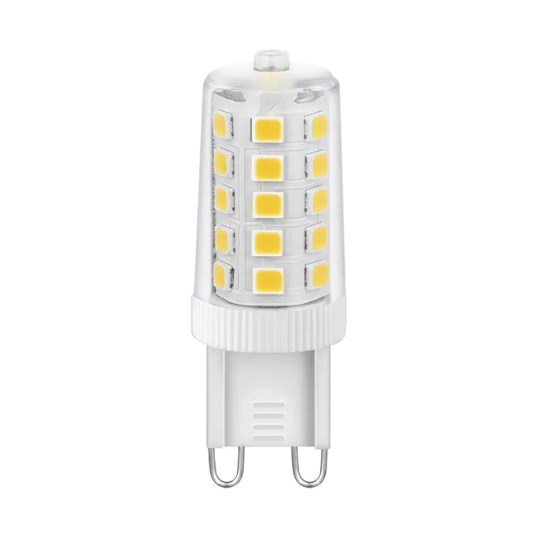 LED-Lampe, G9, 320lm ersetzt 30W, Stecksockel, klar, Warmweiß