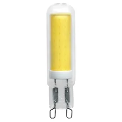 LED-Lampe, G9, 470lm ersetzt 40W, Stecksockel, klar, Warmweiß, dimmbar
