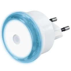 LED-Nachtlicht "Basic" mit Stecker, Dämmerungssensor, energiesparend, Blau