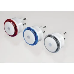 LED-Nachtlicht "Basic" mit Stecker, Dämmerungssensor, energiesparend, Weiß