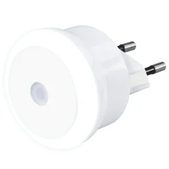 LED-Nachtlicht "Basic" mit Stecker, Dämmerungssensor, energiesparend, Weiß
