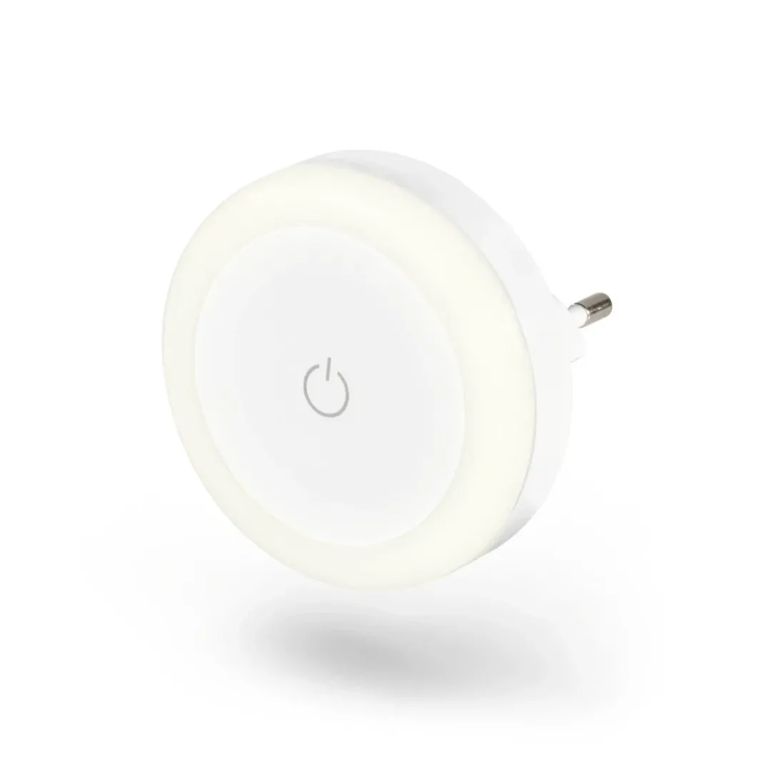 LED-Nachtlicht "Touch Switch" für Steckdose, Berührungstaster, warmes Licht
