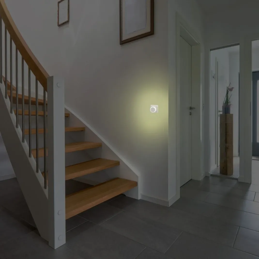 LED-Nachtlicht "Touch Switch" für Steckdose, Berührungstaster, warmes Licht