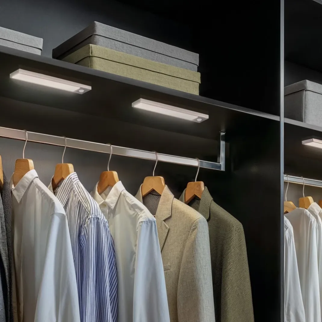 LED-Orientierungslicht "Sleek", Bewegungs- und Lichtsensor, dimmbar, Alu