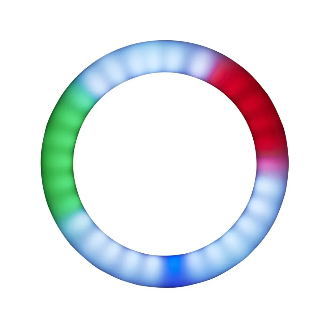 LED-RGB-Ringleuchte "SpotLight FoldUp RGB 102 ", Smartphone-Set, faltbar