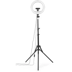 LED-Ringleuchte "SpotLight Steady 120 III", Ringlicht-Stativ für Handy, 12"