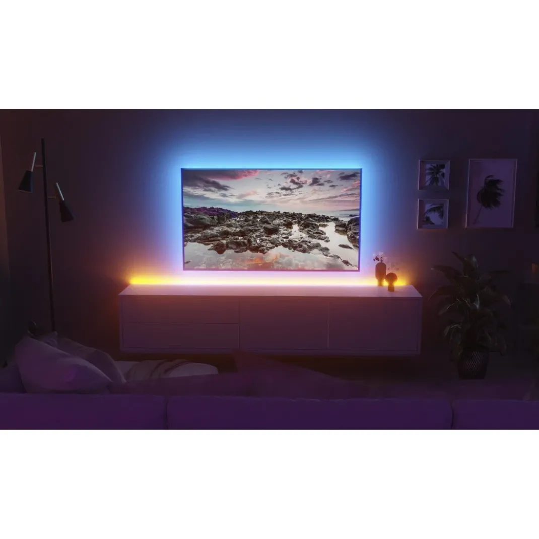 LED-Streifen, RGBCCT, WLAN, Matter, dimmbar, selbstklebend, kürzbar, 5 m