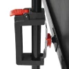 Leinwand mit Stativ, 155 x 155 cm, 2in1, mobiles Set, Teleskoprohr, Weiß
