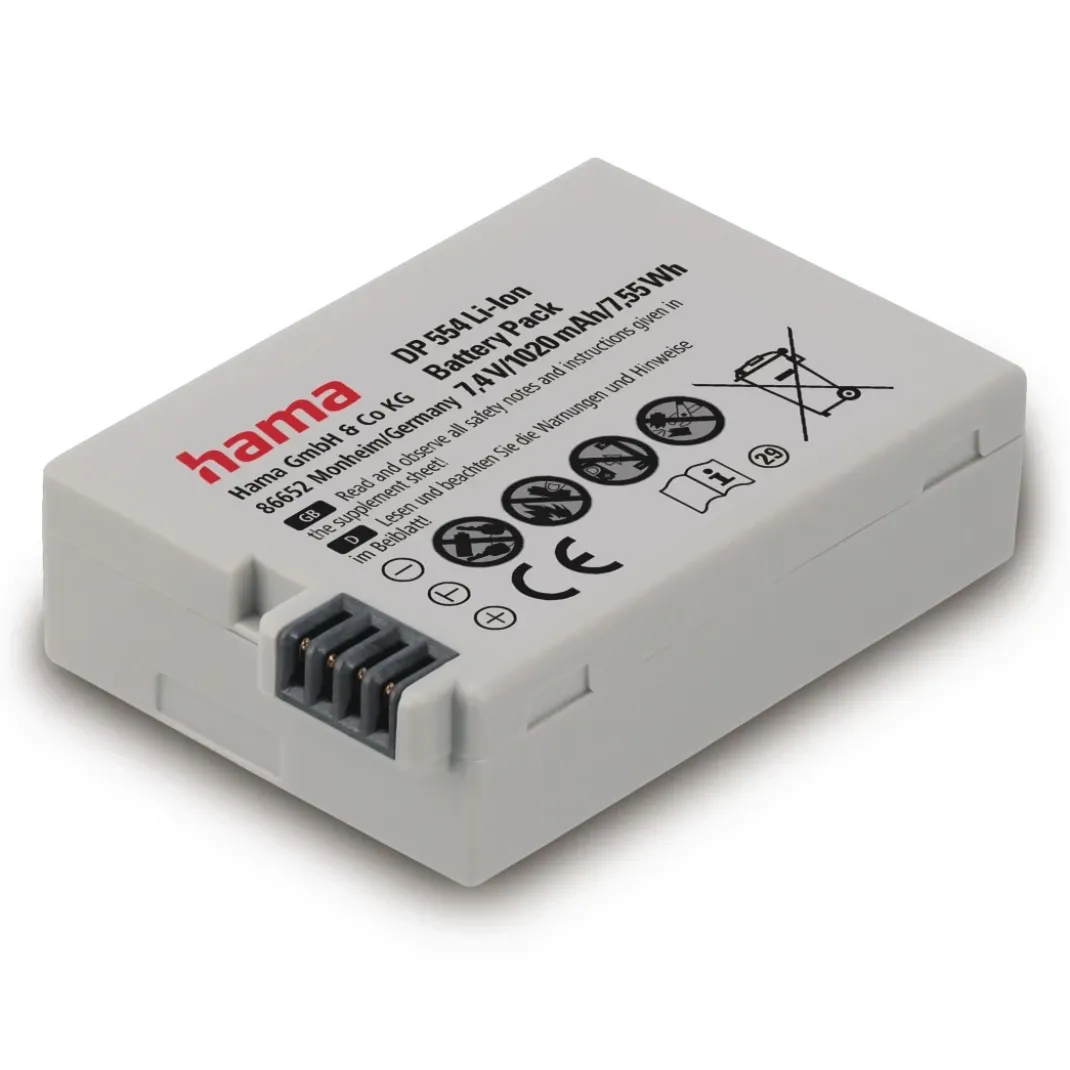 Li-Ion-Akku "DP 554" für Canon LP-E8