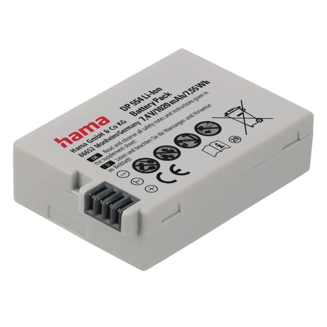 Li-Ion-Akku "DP 554" für Canon LP-E8