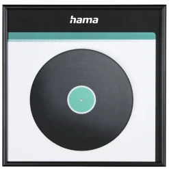 LP-Cover-Rahmen, Aluminium, Schwarz, 31,5 x 31,5 cm