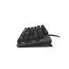 Mechanische Office-Tastatur "MKC-650", extralanges Kabel, Schwarz/Anthrazit