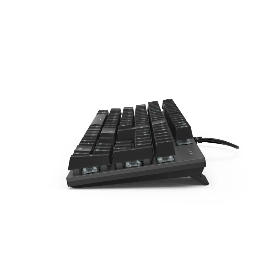 Mechanische Office-Tastatur "MKC-650", extralanges Kabel, Schwarz/Anthrazit