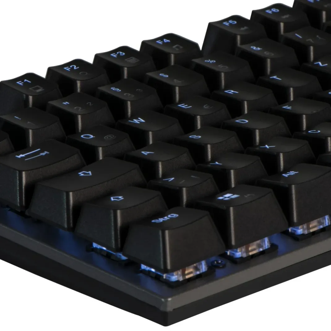 Mechanische Office-Tastatur "MKC-650", extralanges Kabel, Schwarz/Anthrazit