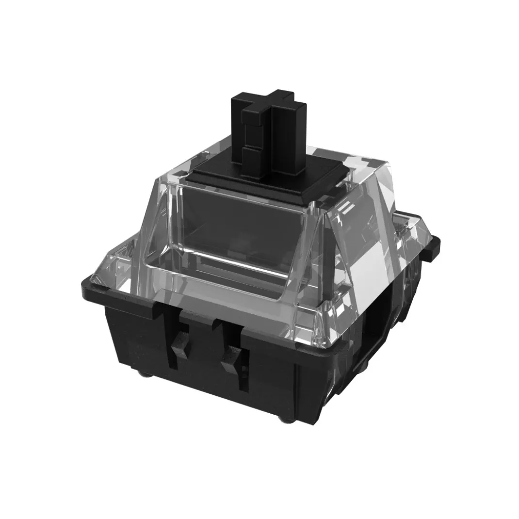 Mechanische Office-Tastatur "MKC-650", extralanges Kabel, Schwarz/Anthrazit