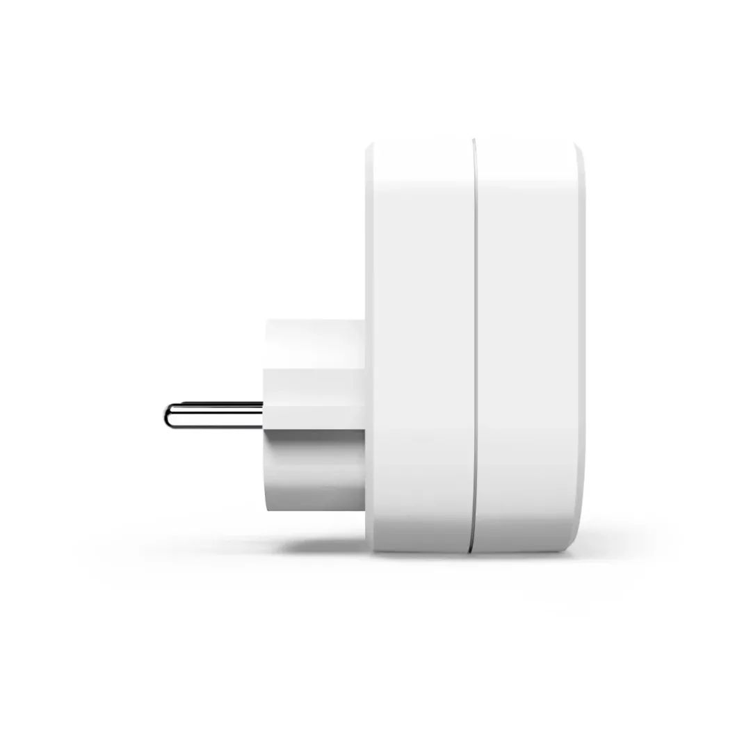 Mehrfachstecker 3er f. Steckdose, 1 USB-C PD, 1 USB-A, 1 Schutzkontakt, 30W