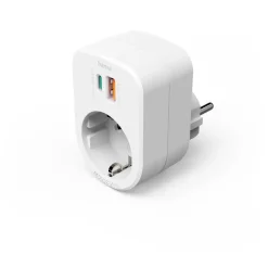Mehrfachstecker 3er f. Steckdose, 1 USB-C PD, 1 USB-A, 1 Schutzkontakt, 30W