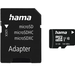 microSDHC 32GB Class 10 UHS-I 100MB/s + Adapter/Mobile