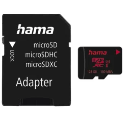 microSDXC 128GB UHS Speed Class 3 UHS-I 100MB/s + Adapter/Mobile