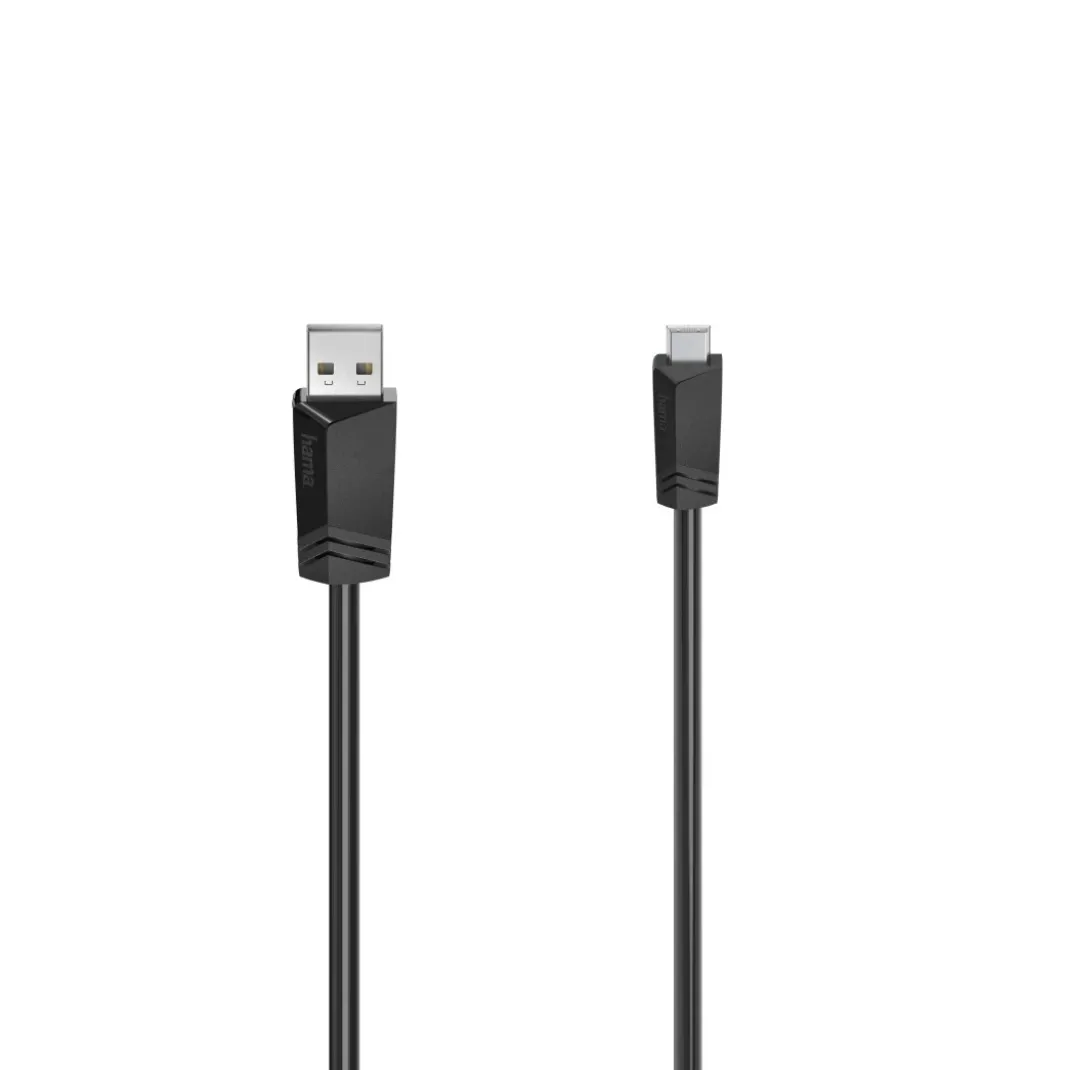 Mini-USB-Kabel, USB 2.0, 480 Mbit/s, 0,75 m