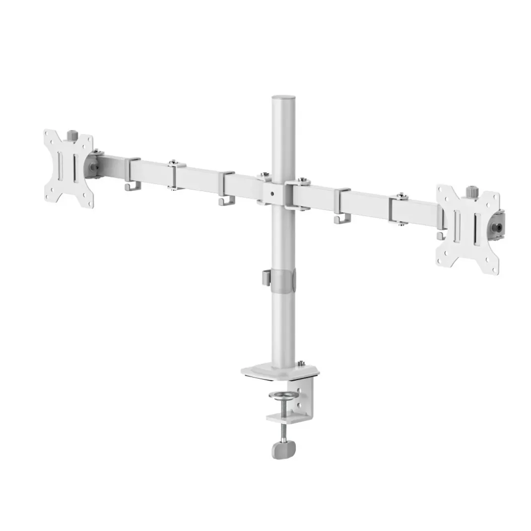 Monitorhalterung, 2 Monitore, höhenverstellbar, schwenk-/neigbar, 13" - 35"