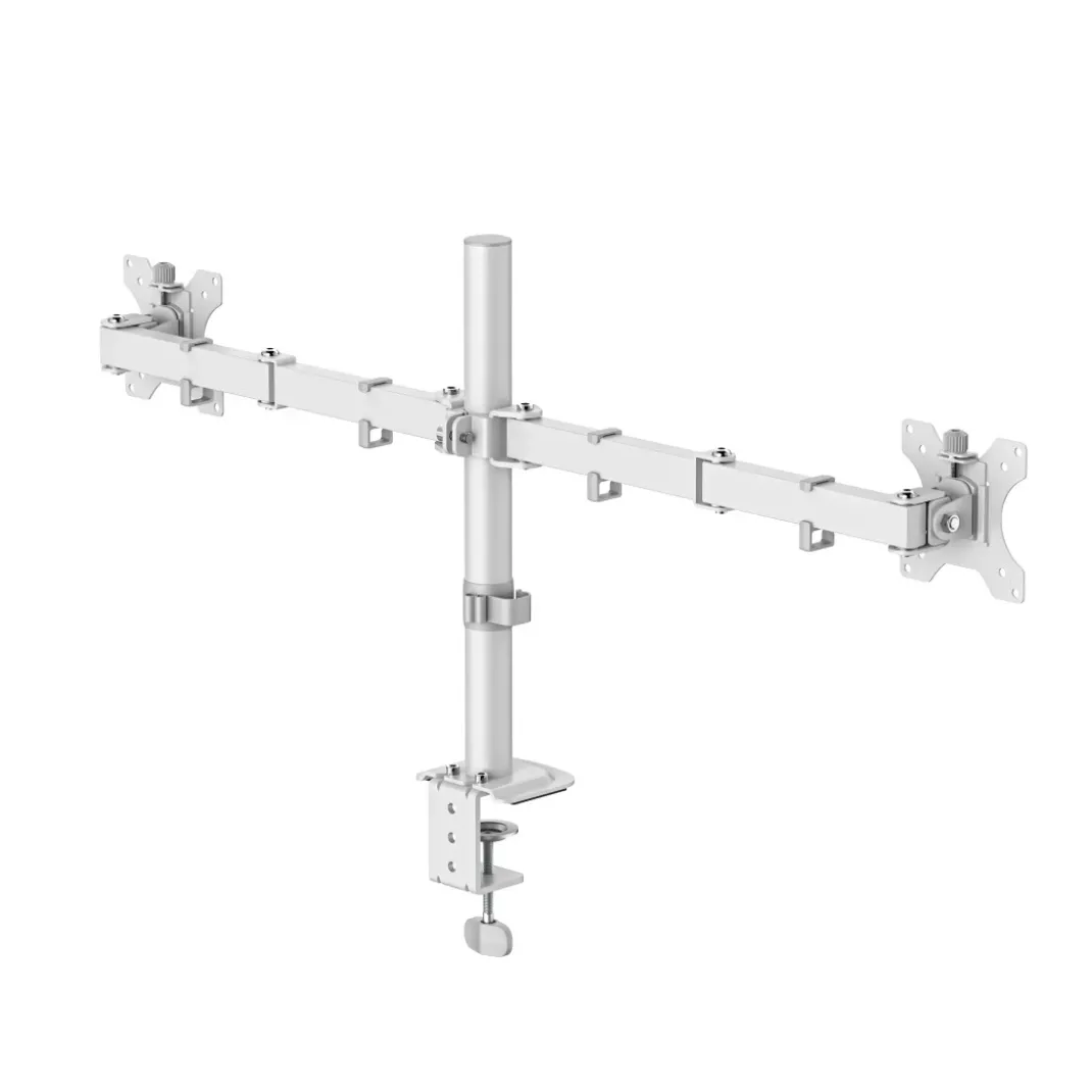 Monitorhalterung, 2 Monitore, höhenverstellbar, schwenk-/neigbar, 13" - 35"